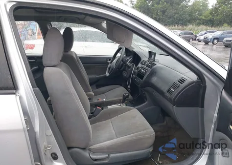 2003 Honda Civic Ex из США, поврежденный, VIN 2HGES26723H552245